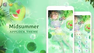 AppLock Live & Paid Theme Midsummer screenshot 1