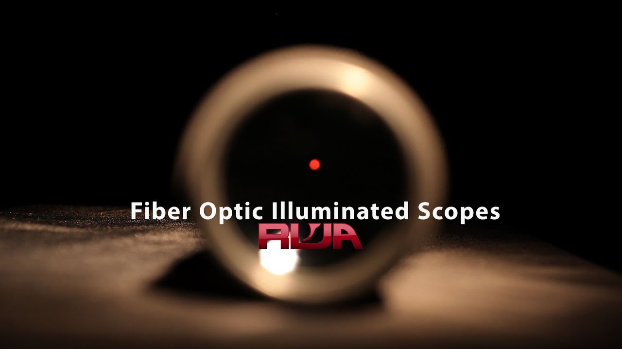 Why low-light targeting is easy with RWA Fiber Optic Illuminated Scopes - RedWolf Airsoft RWTV