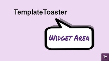 Widget Area | TemplateToaster Website Builder