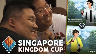 WORLD'S BEST PVP PLAYER BEATS BRANDON TAN (Pokémon GO Kingdom Cup Singapore)