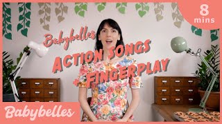 Action Songs and Fingerplay | Little Clapping Mouse, 5 Mince Pies, Pie Pie Apple Pie | Babybelles