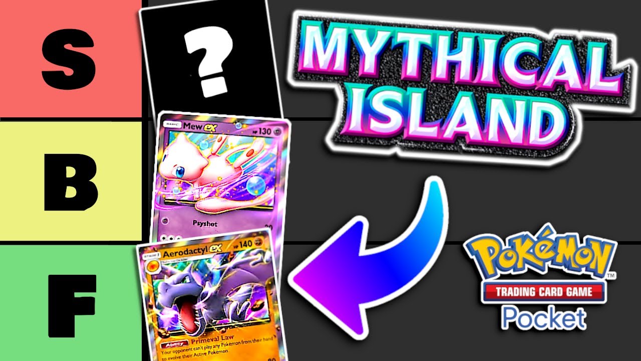 Ranking ALL NEW CARDS from Mythical Island!!! | Pokemon TCG Pocket Ranking ALL NEW CARDS from Mythical Island!!! | Pokemon TCG Pocket