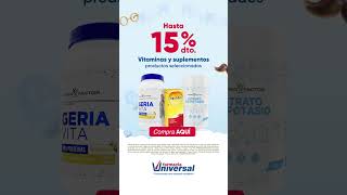 Hasta 15 Dto Vitaminas Y Suplementos Seleccionados