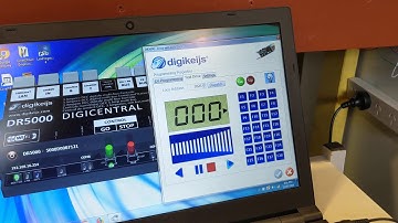 DR5000  Connected to our RPi - Kit while  using Programming track.
