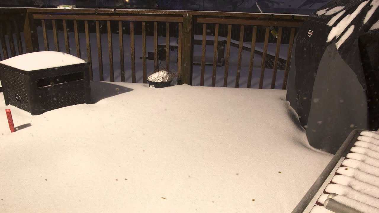 Snow 030415 Martin TN Time Lapse