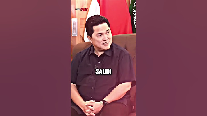 Erick Thohir Bongkar Curangnya Arab & Qatar, Desak FIFA Turun Tangan!