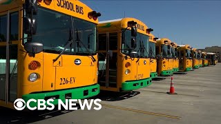 The push to electrify the nation's school buses