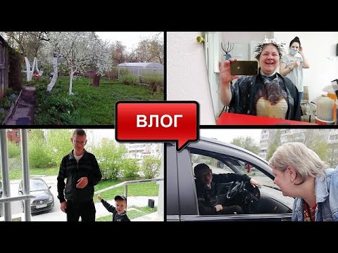 ВЛОГ//ПОКРАСИЛАСЬ и ПОСТРИГЛАСЬ