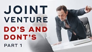 Do's and Don'ts When Approaching A Possible Joint Venture Partner  Joint Venture Marketing Ep. 11