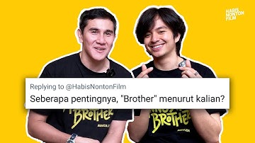 ANGGA RESMI JADI ADIK VINO! | Teman Nonton Film Bertanya, Vino G. Bastian dan Angga Yunanda Menjawab