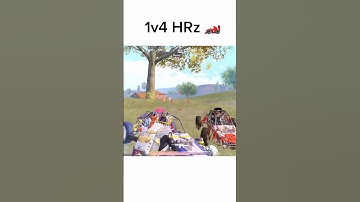 1v4 HRz #shorts #bgmi #1v4 #autobotz