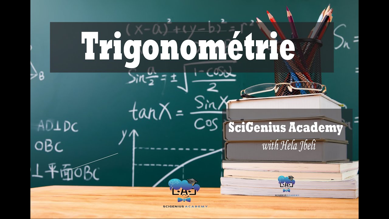 trigonométrie: 3ème math , science , technique et info