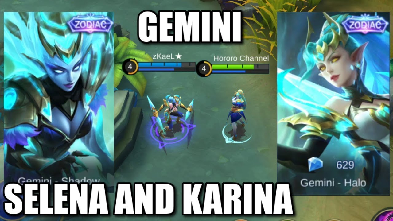 SELENA AND KARINA NEW ZODIAC SKIN YouTube