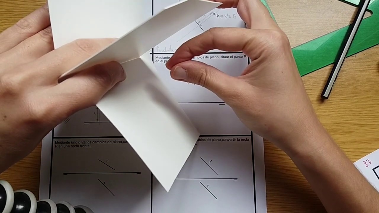 Sistema Diédrico - Cambios de plano: puntos (error 2º ej.)