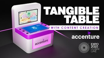 Tangible Table - Accenture at EXPO 2020