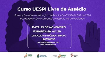 Curso UESPI Livre de Assédio