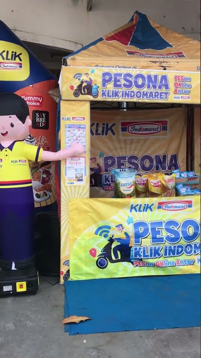 Maskot indomaret lucu #shorts #maskot #indomaret