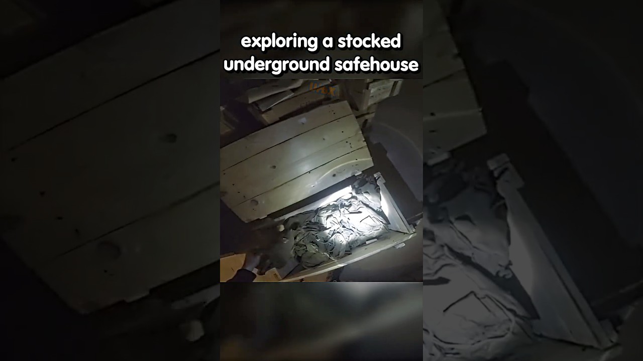 Exploring Stocked Underground Safehouse... 😮 @shiey