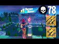 78 Elimination Solo vs Squads Wins (Fortnite Chapter 5 Gameplay Ps4 Controller)