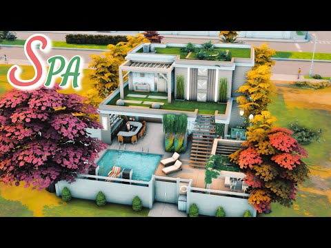 Спа салон Симс 4 🌼🛀 Spa Sims 4 SpeedBuild