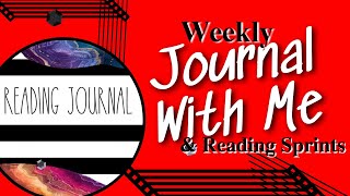 Journal With Me LIVE | Reading Journal sprints