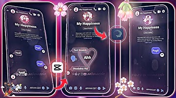 Messenger Love Chat XML Preset 2025 | Future Chat Style | Alight Motion Free Download | XML IN DES👇