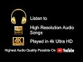 Acdc  hells bells hi res audio played in 4k highest audio quality possible on youtube