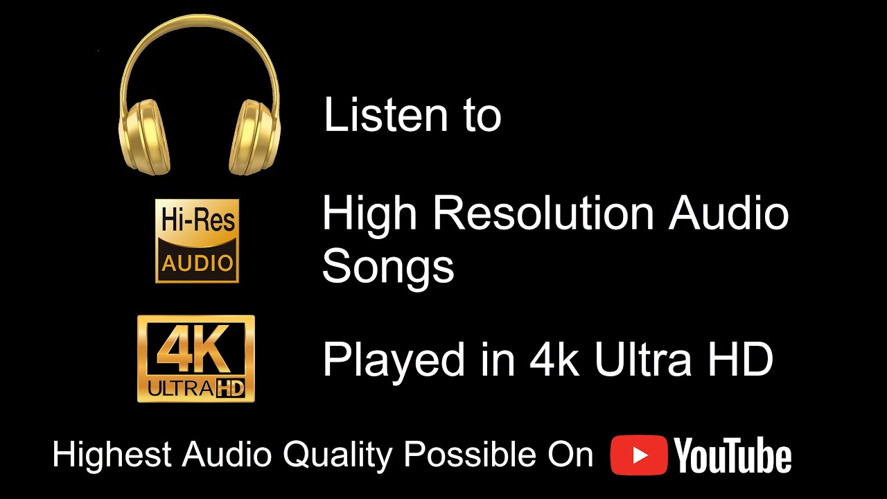 AC/DC - Hells Bells. Hi Res Audio played in 4K. Highest audio quality possible on YouTube
