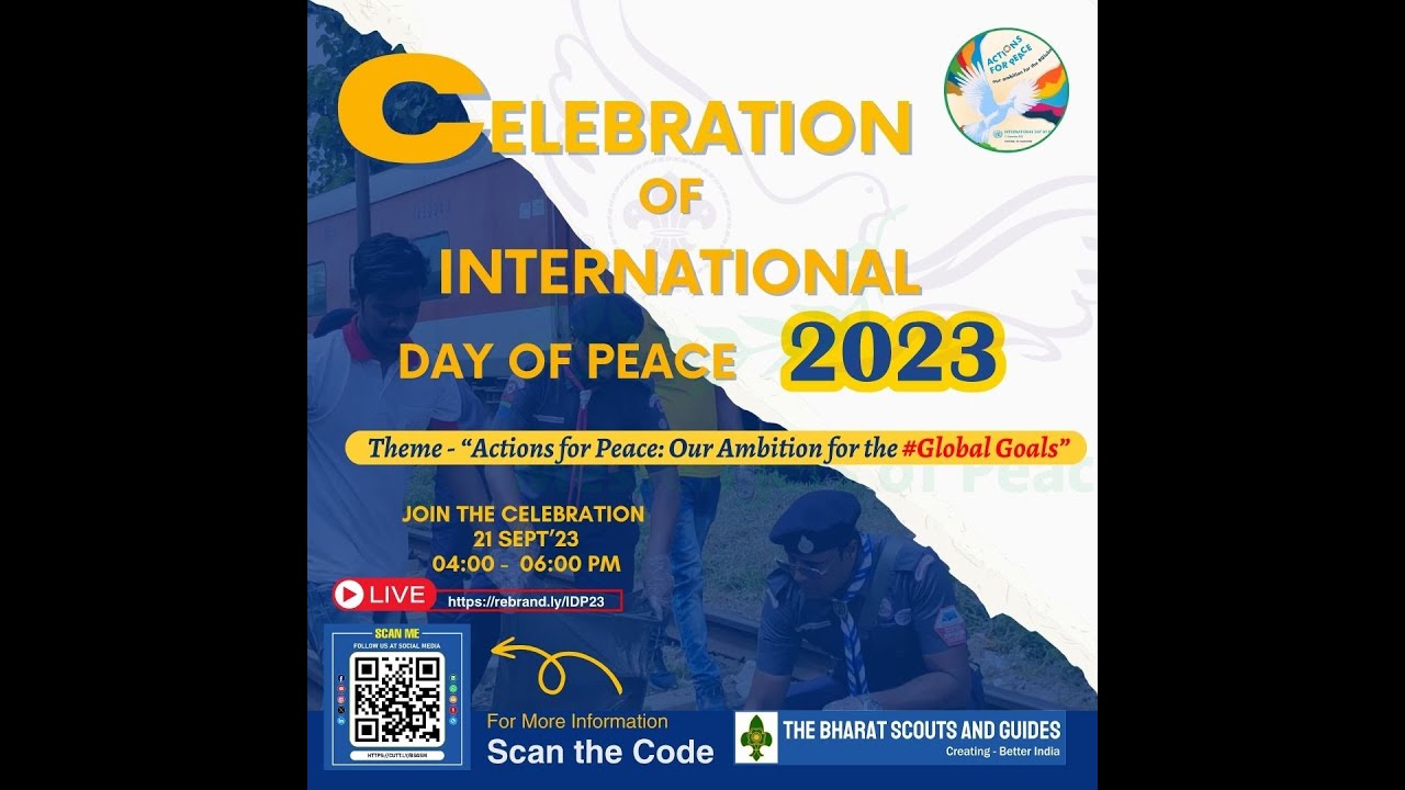 Celebration of International Day of Peace 2023 ( Day 03 ) - YouTube