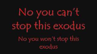 Anti-Flag Exodus/Emigre (Lyrics)