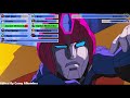 The Transformers: The Movie (1986) Final Battle with healthbars