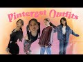 RECREATING PINTEREST OUTFITS