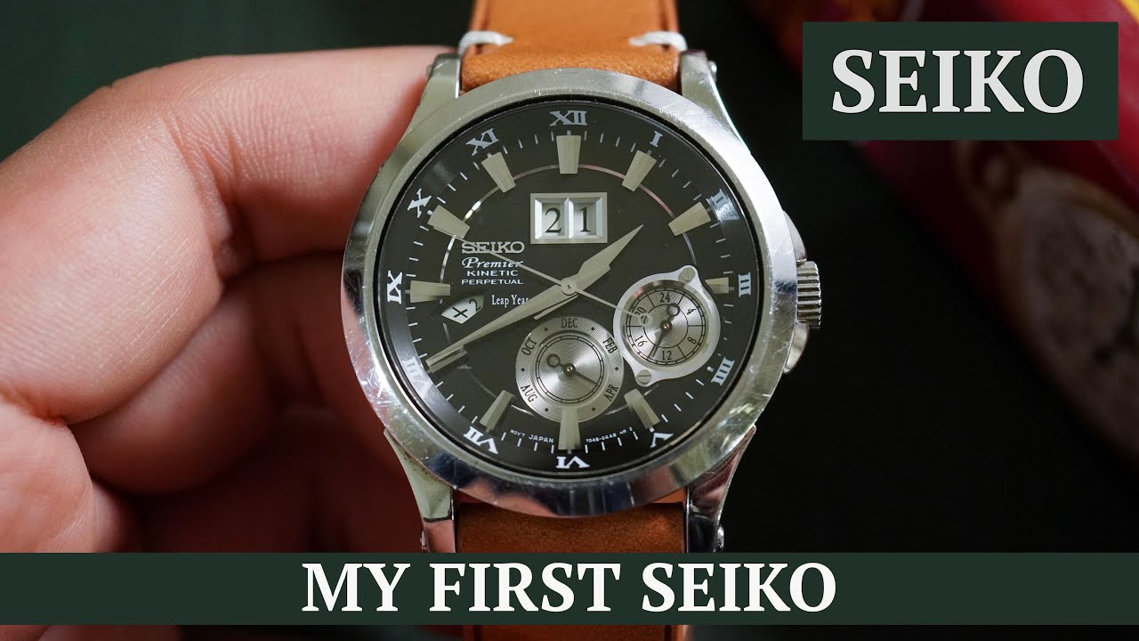 11 years and still ticking & My first Seiko - Seiko Premier Kinetic  Perpetual SNP005 - YouTube