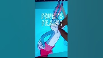 Very Easy Animation for Beginners 🐰 #procreate #animation (#shorts )
