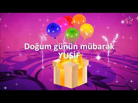 Doğum günü videosu - YUSİF