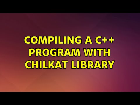 Ubuntu: Compiling a C++ program with Chilkat library