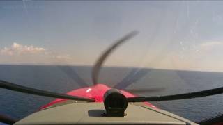 Palma de Mallorca CTR Rundflug über das offene Meer YI 4K Action Camera