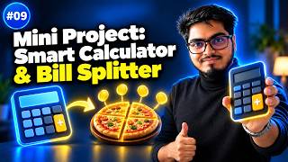 Mini Project: Smart Calculator & Bill Splitter #09