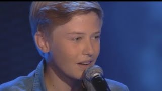 Bart sings 'All Of Me' by John Legend - The Voice Kids 2015 - The Blind Auditions
