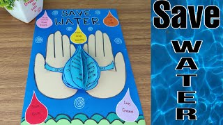 Save Water Project L Save Water Chart L Save Water Poster