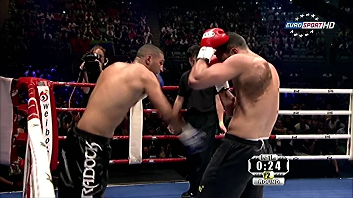 Badr Hari vs. Anderson 'Braddock' Silva ~ K-1 Worl...