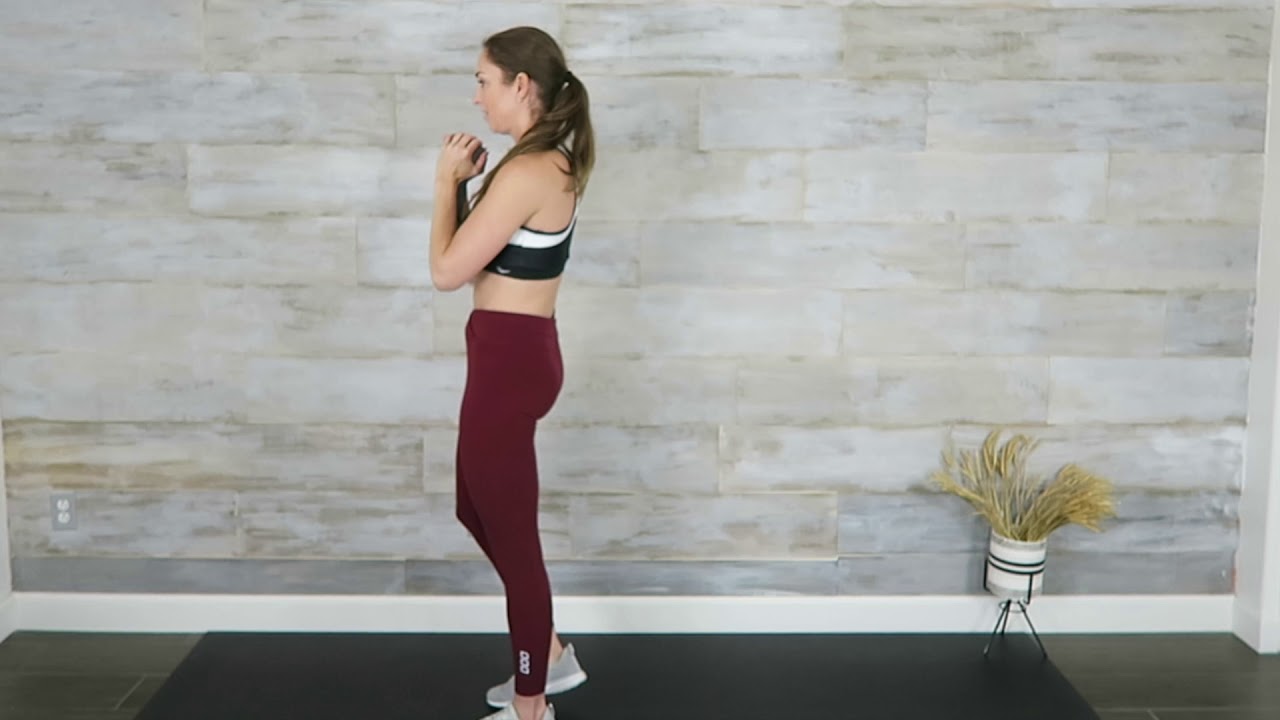 Goblet squat to reverse lunge - YouTube