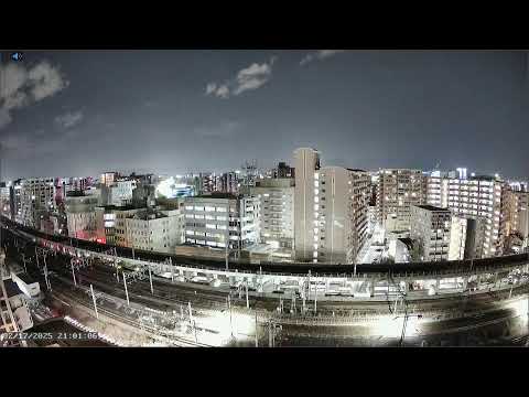 【2025/2/17 9:00 - 21:00】ドクターイエロー / 福岡・博多駅ライブカメラ / 九州新幹線下り 九州新幹線下り / 福岡の天気 / Hakata Station, Fukuoka