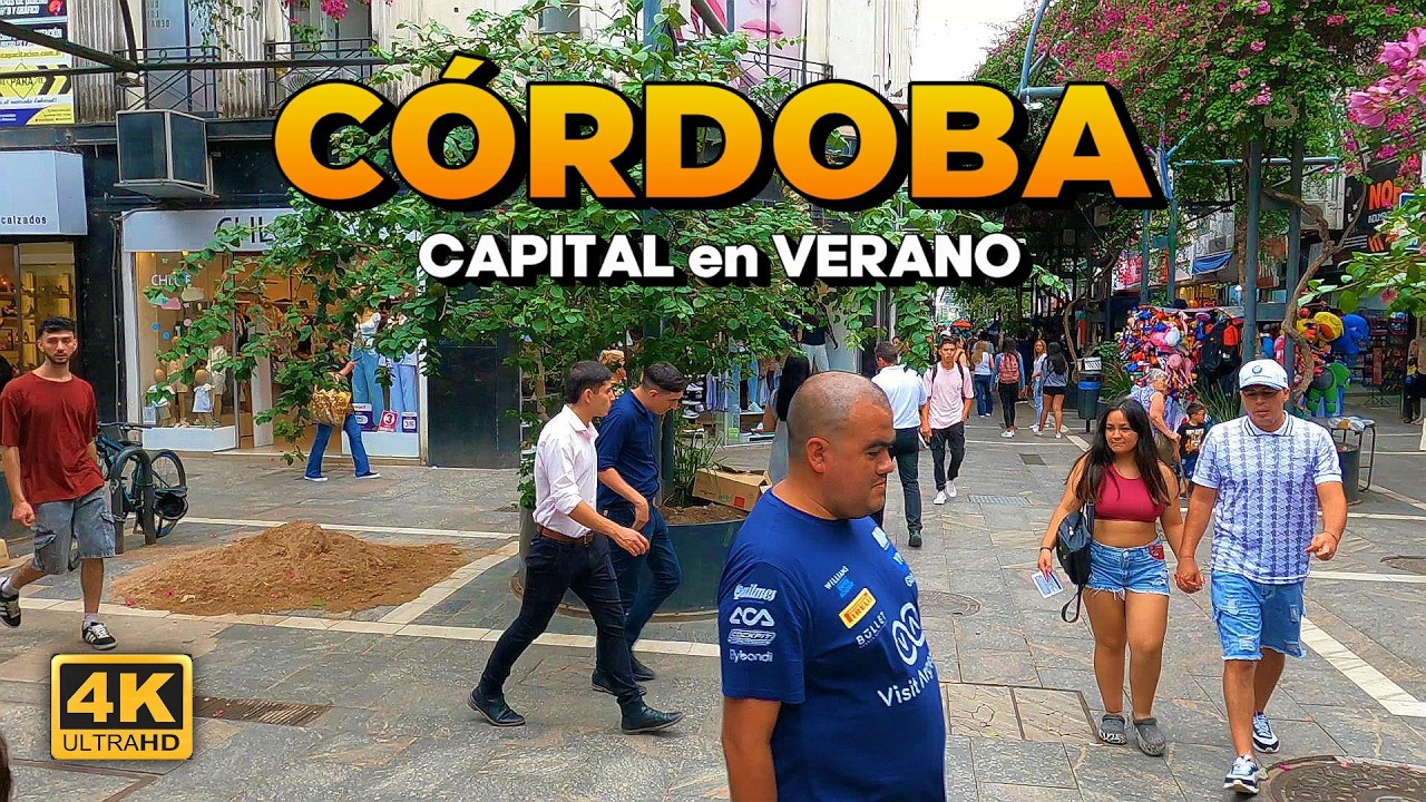 CÓRDOBA Capital 💖 Walking Tour 2025🔸ARGENTINA🇦🇷