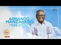 ¡Aranza quiebra en llanto por no poderse despedir de Armando Manzanero! | Sale el Sol