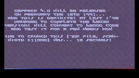 Defjam   Knobelix HYPERSPIN AMIGA INTRO CRACKTRO DEMO COMMODORE NOT MINE VIDEOS