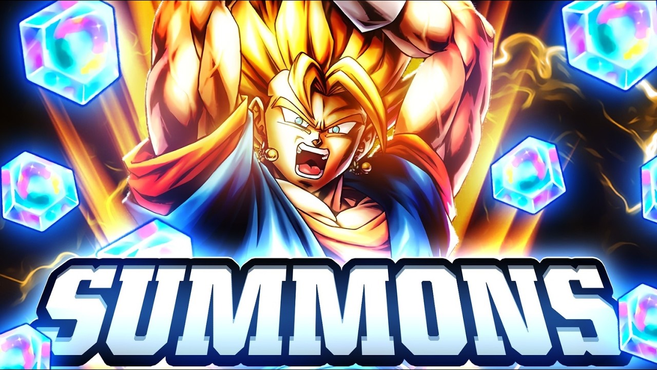 LIVE SUMMONS FOR LEGEND RARITY SUPER VEGITO!! (Dragon Ball Legends ...