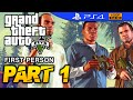 GTA 5 - First Person Walkthrough Part 1 [PS4 1080p] - No Commentary - Grand Theft Auto 5