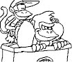 Donkey Kong Dynamite Parody Flipnote