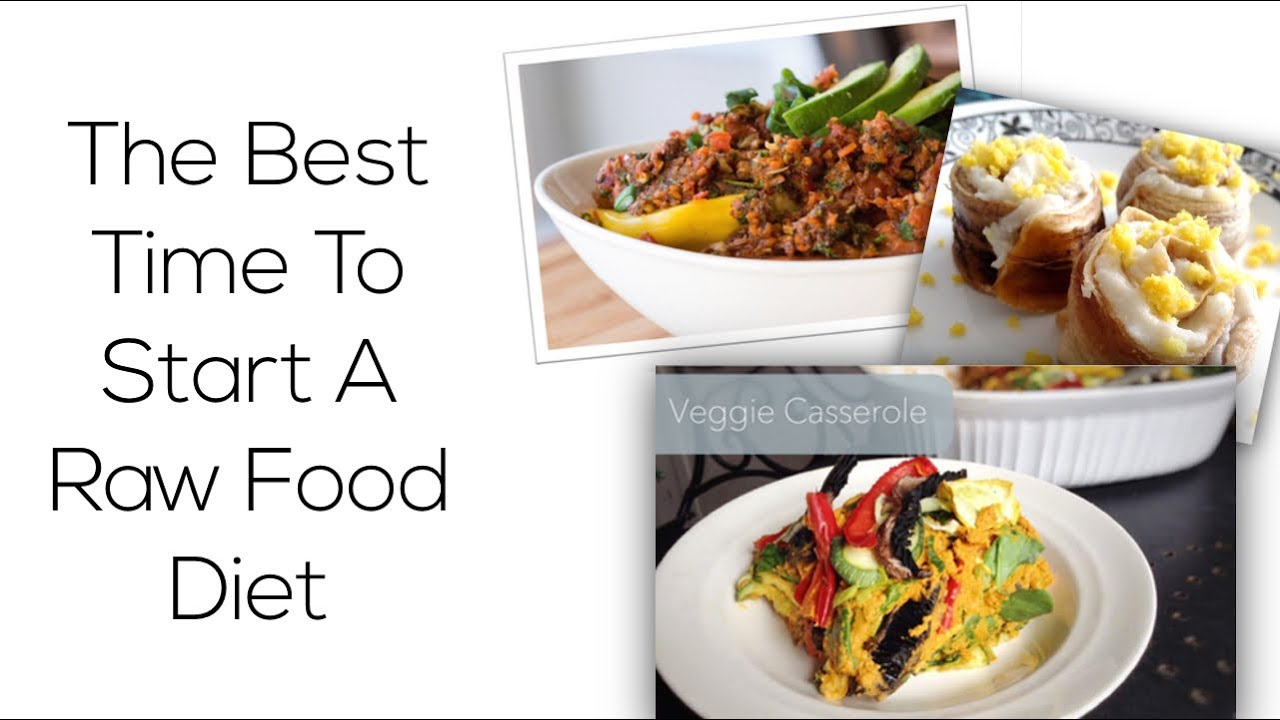 Best Time To Start A Raw Food Diet Plus 3 Great Recipe Books YouTube